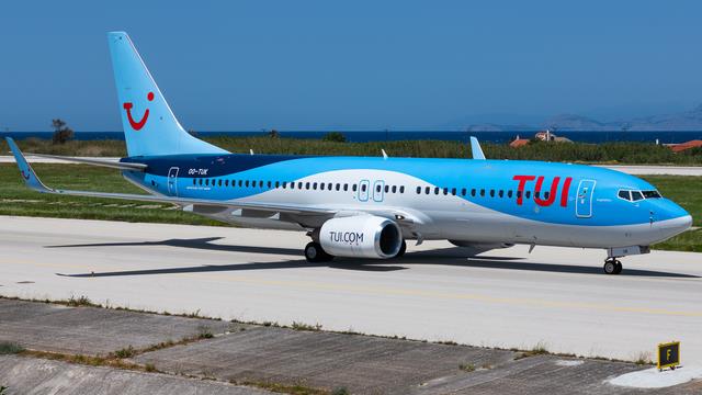 OO-TUK:Boeing 737-800:TUIfly